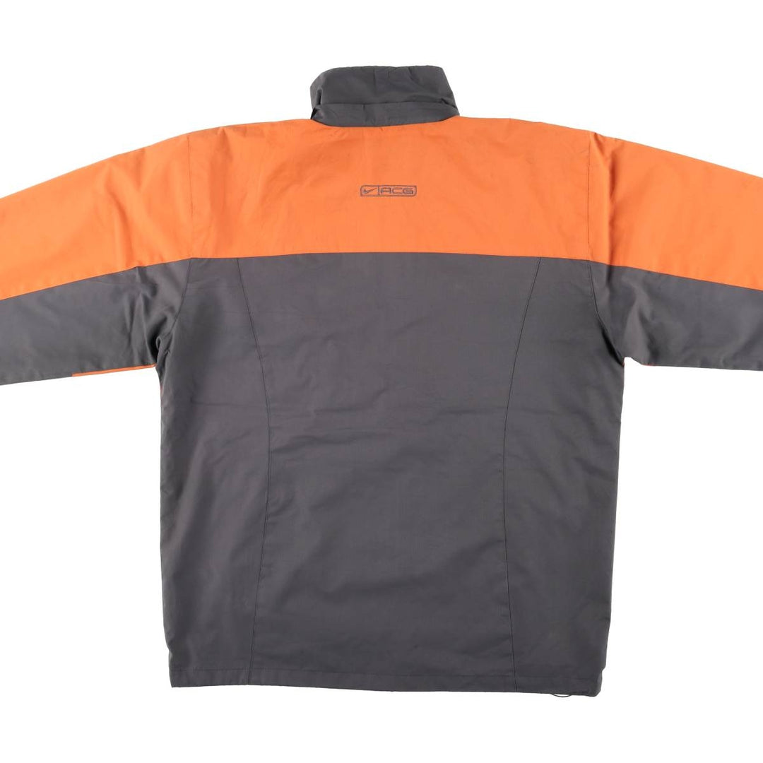 90s-00'S Nike ACG Windbreaker, Men's XXL polyester gray type Vintage Second Hand