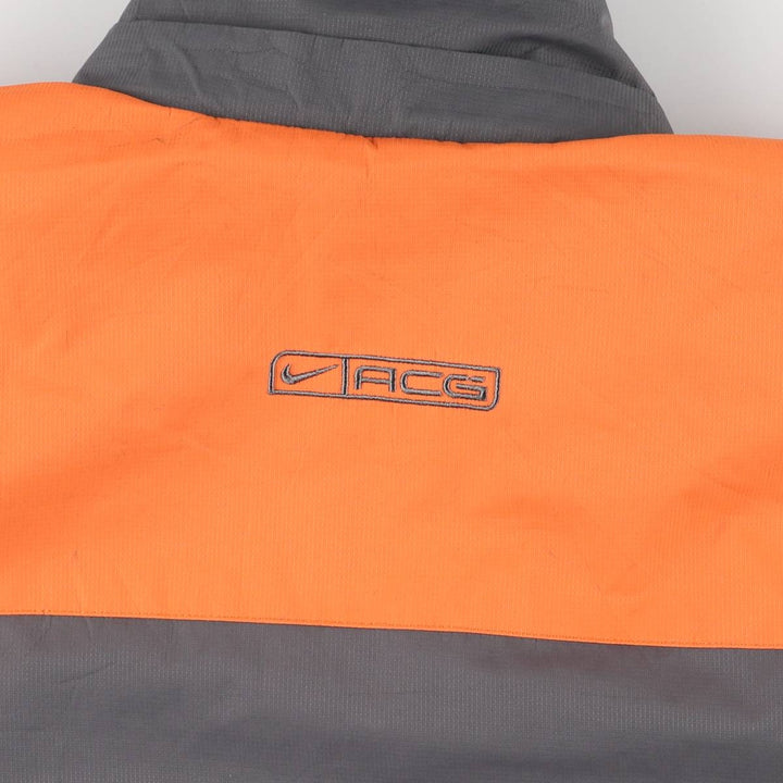 90s-00'S Nike ACG Windbreaker, Men's XXL polyester gray type Vintage Second Hand