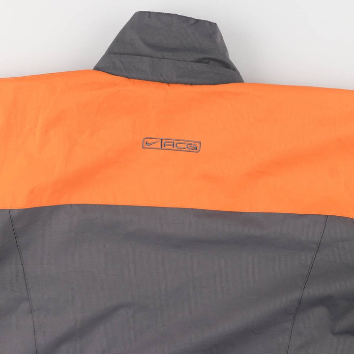 90s-00'S Nike ACG Windbreaker, Men's XXL polyester gray type Vintage Second Hand