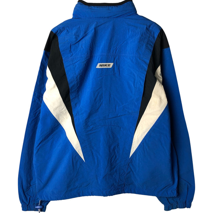 Vintage 90'S Nike silver tag windbreaker, men's size XL unclear blue type Vintage Second Hand