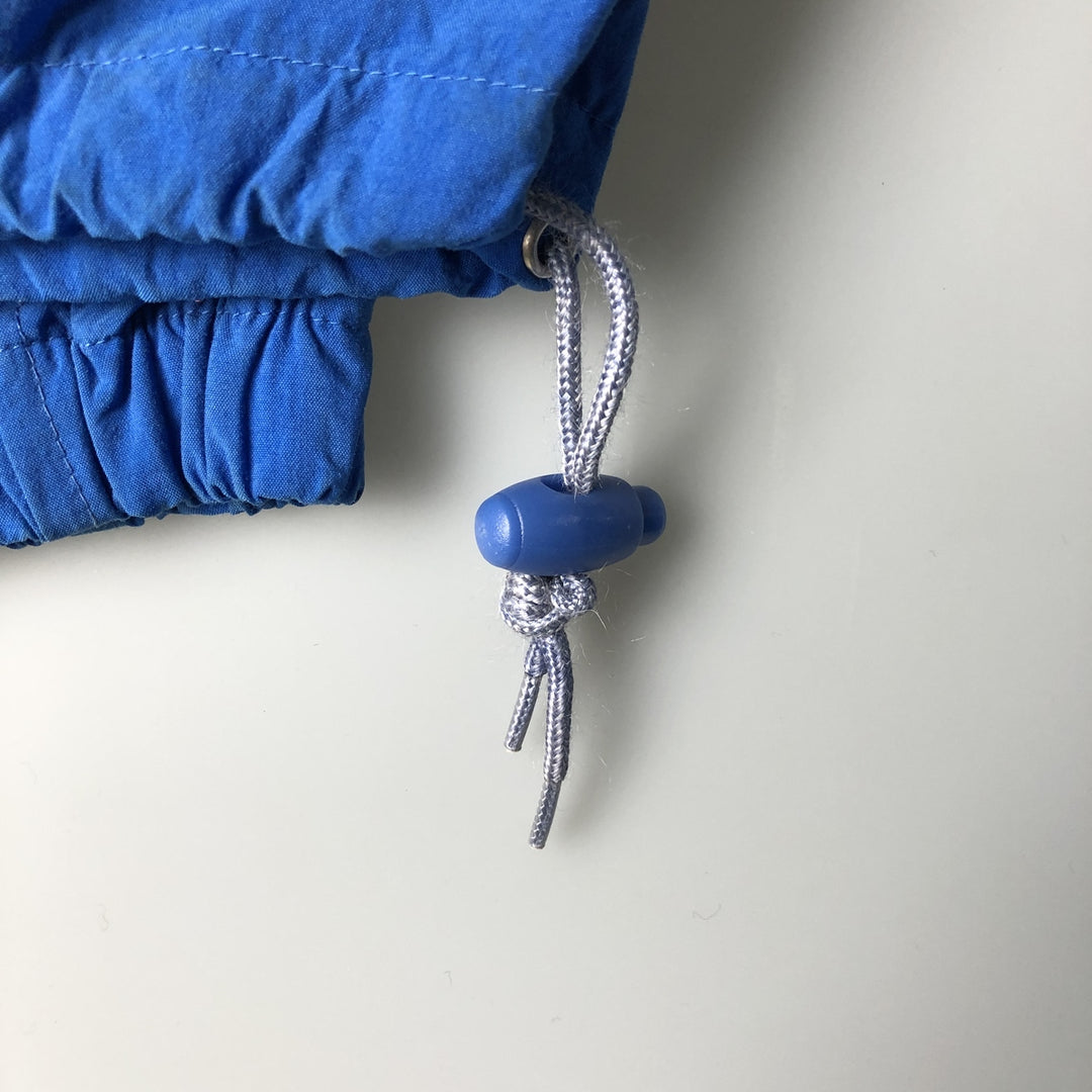 Vintage 90'S Nike silver tag windbreaker, men's size XL unclear blue type Vintage Second Hand