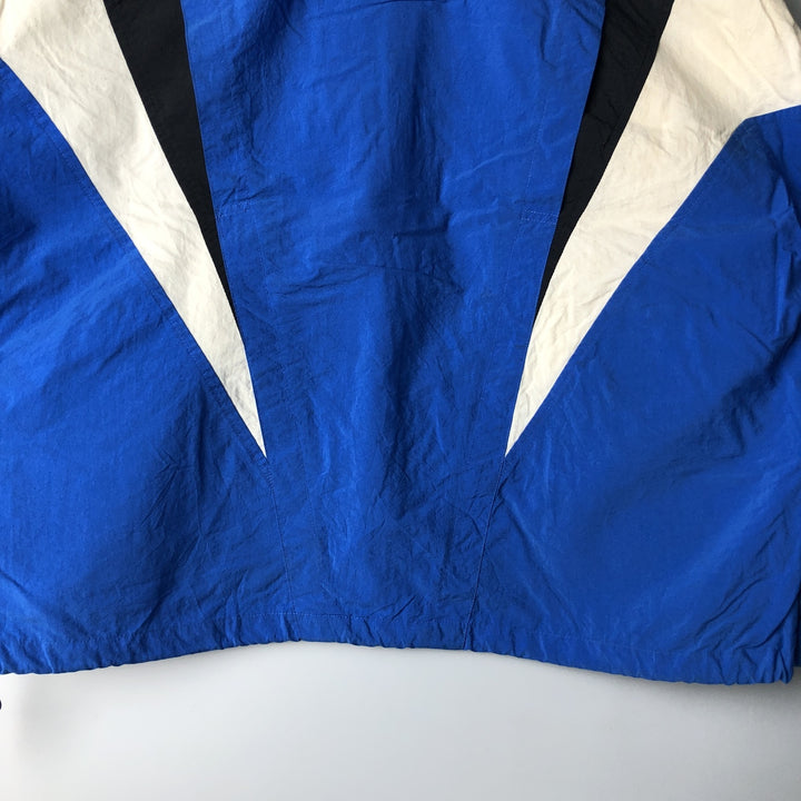 Vintage 90'S Nike silver tag windbreaker, men's size XL unclear blue type Vintage Second Hand