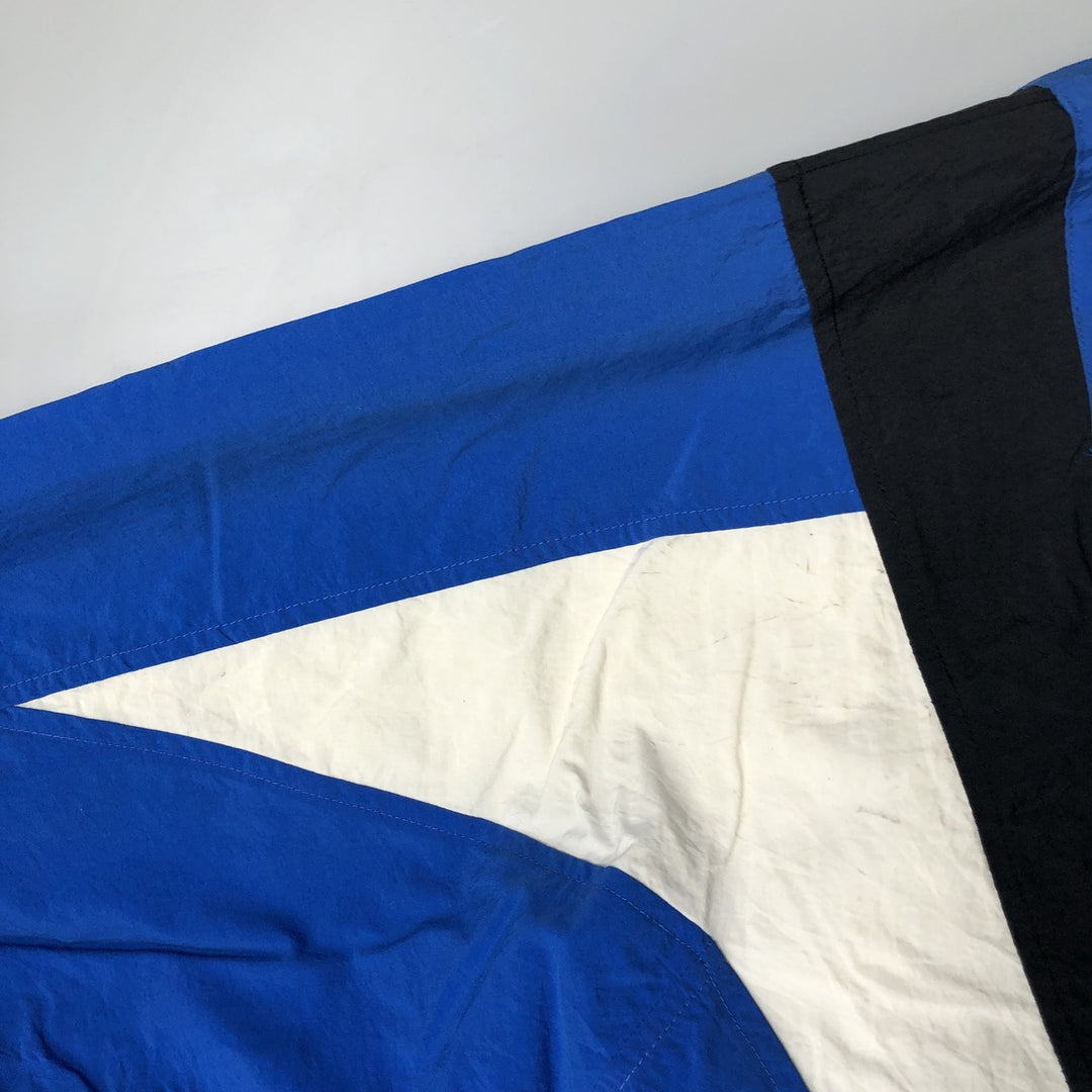 Vintage 90'S Nike silver tag windbreaker, men's size XL unclear blue type Vintage Second Hand