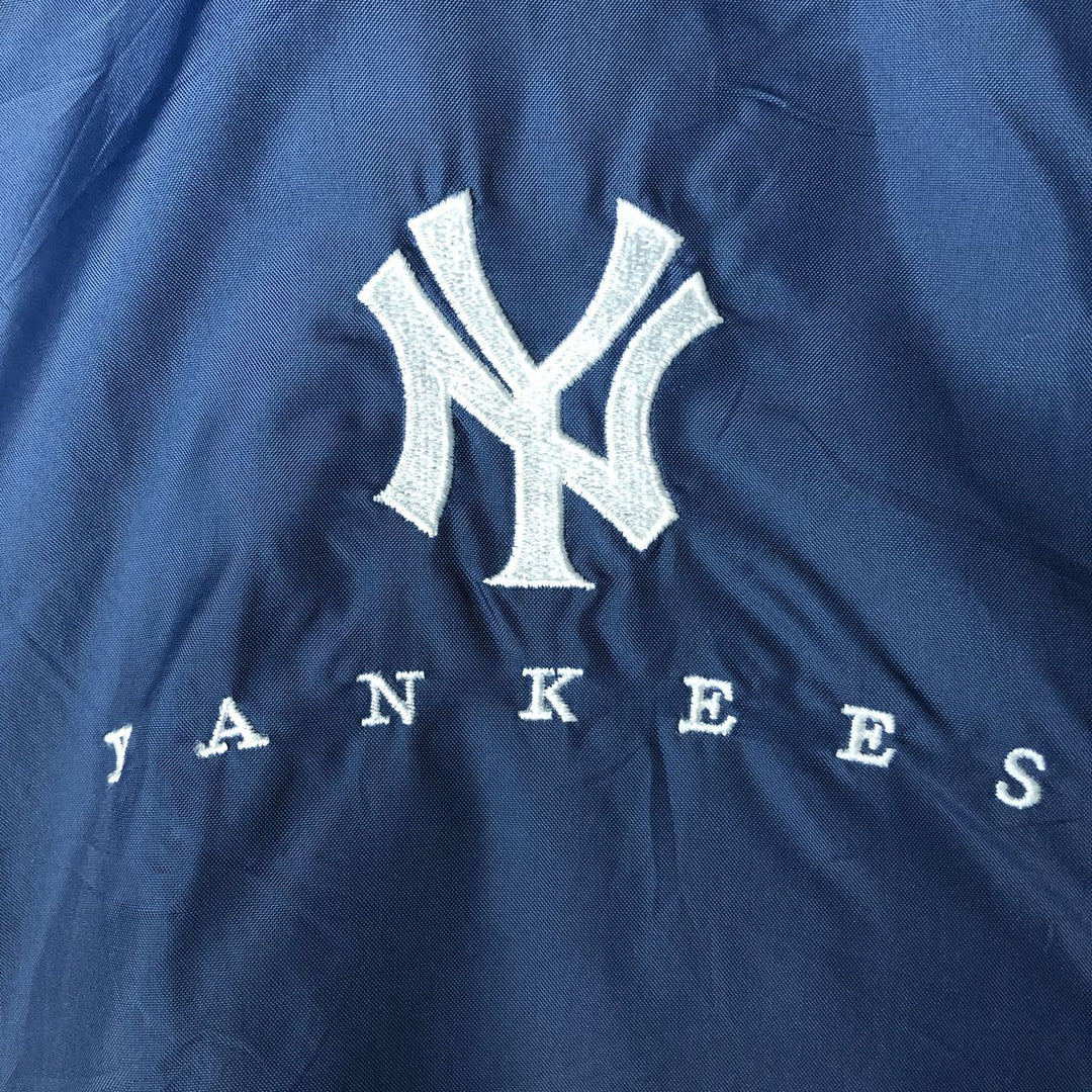 Vintage 1990'S Starter MLB New York Yankees Nylon Jacket, Men's Size XL Polyurethane Coated Nylon navy blue type Vintage Second Hand
