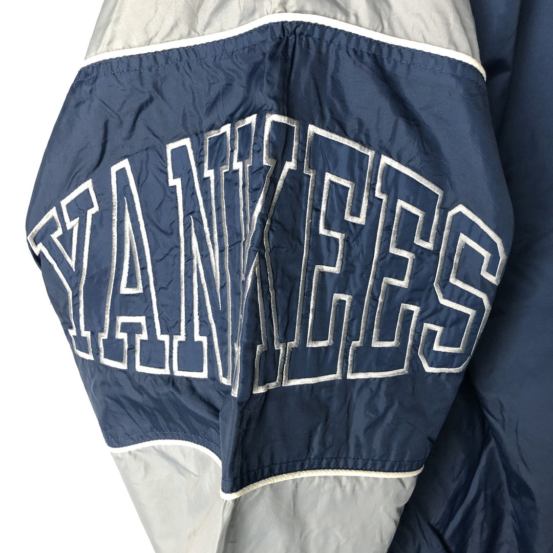 Vintage 1990'S Starter MLB New York Yankees Nylon Jacket, Men's Size XL Polyurethane Coated Nylon navy blue type Vintage Second Hand