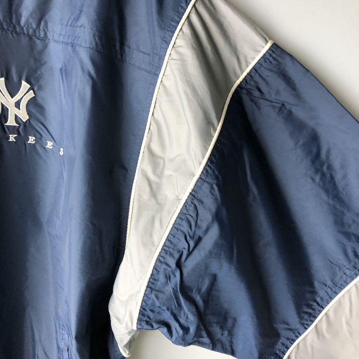 Vintage 1990'S Starter MLB New York Yankees Nylon Jacket, Men's Size XL Polyurethane Coated Nylon navy blue type Vintage Second Hand