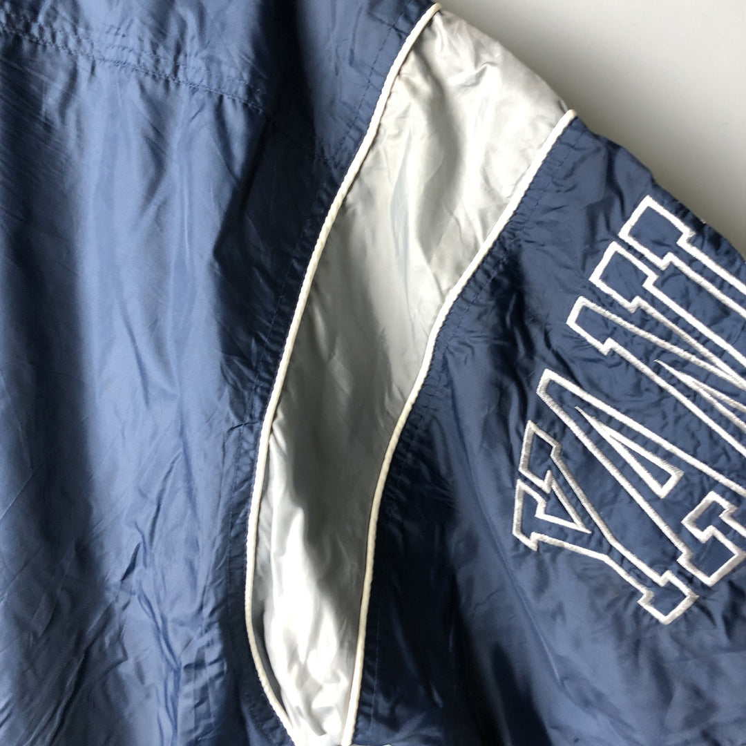 Vintage 1990'S Starter MLB New York Yankees Nylon Jacket, Men's Size XL Polyurethane Coated Nylon navy blue type Vintage Second Hand