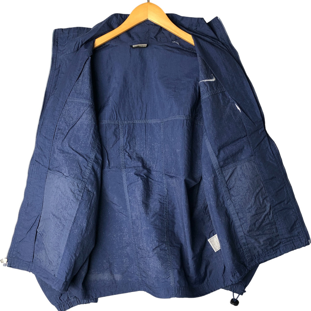 90'S Nike NIKE Nylon Jacket Men's S Size Vintage Nylon navy blue type Vintage Second Hand