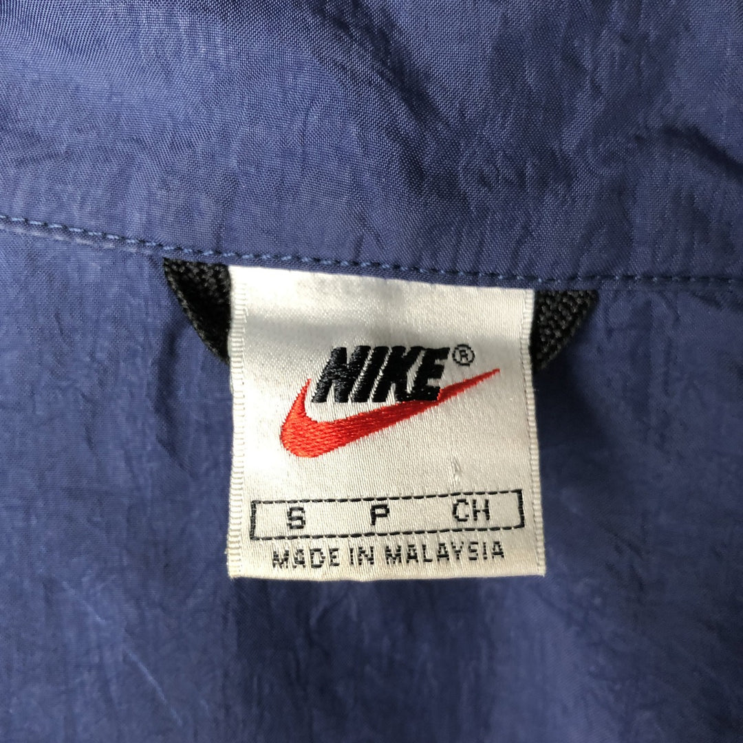 90'S Nike NIKE Nylon Jacket Men's S Size Vintage Nylon navy blue type Vintage Second Hand