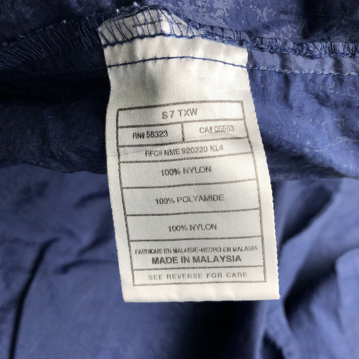 90'S Nike NIKE Nylon Jacket Men's S Size Vintage Nylon navy blue type Vintage Second Hand