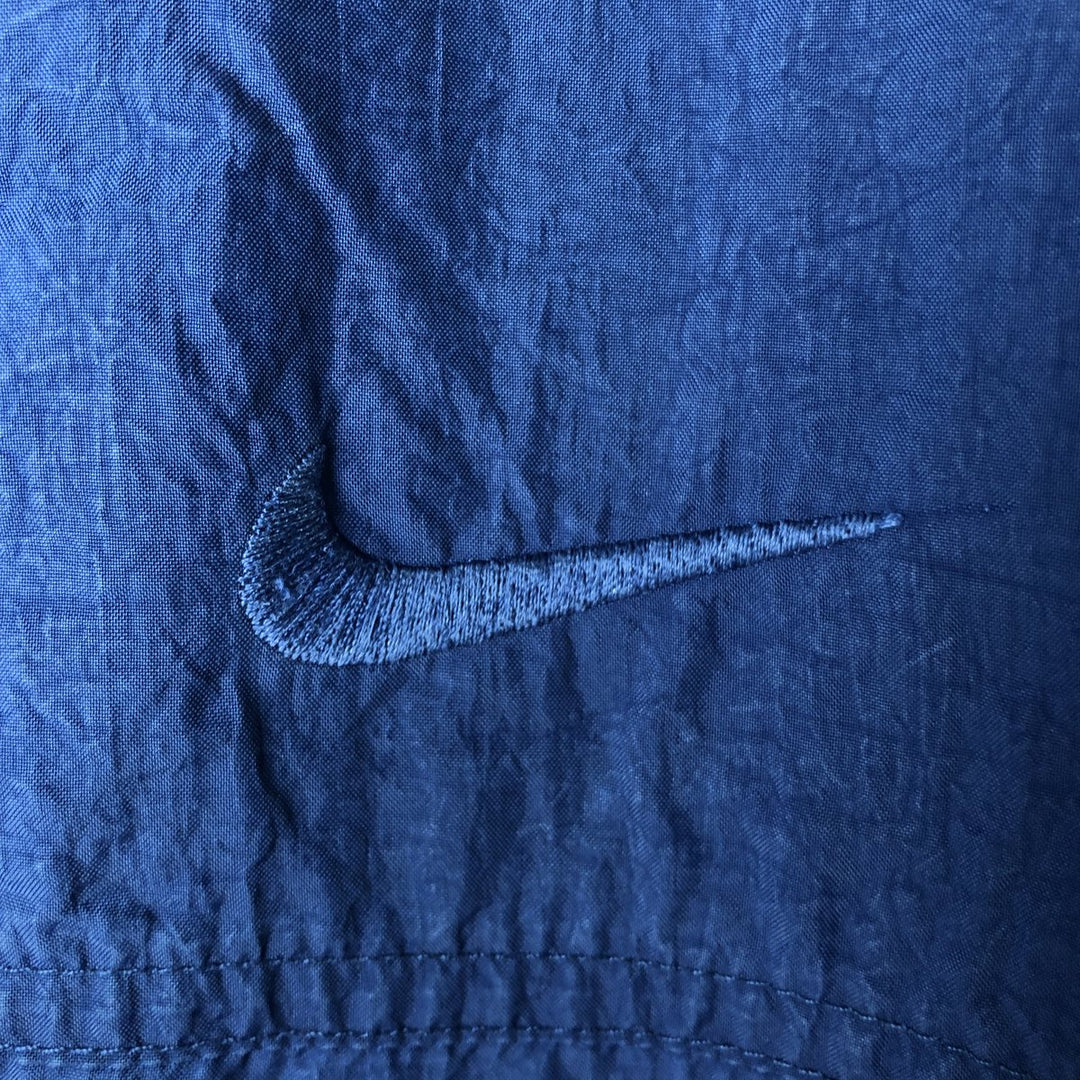 90'S Nike NIKE Nylon Jacket Men's S Size Vintage Nylon navy blue type Vintage Second Hand