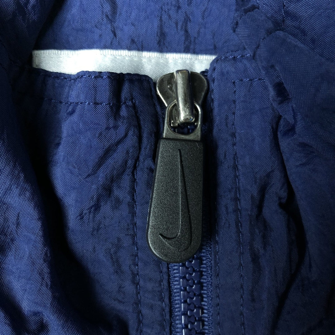 90'S Nike NIKE Nylon Jacket Men's Size L Vintage Nylon navy blue type Vintage Second Hand