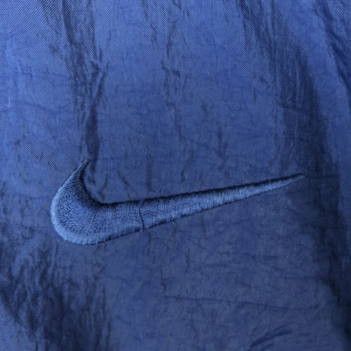 90'S Nike NIKE Nylon Jacket Men's Size L Vintage Nylon navy blue type Vintage Second Hand