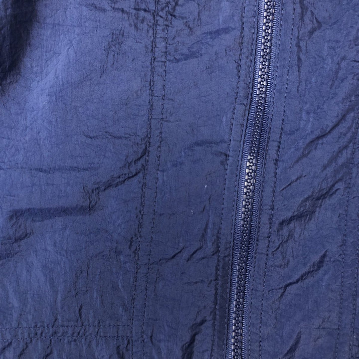 90'S Nike NIKE Nylon Jacket Men's Size L Vintage Nylon navy blue type Vintage Second Hand