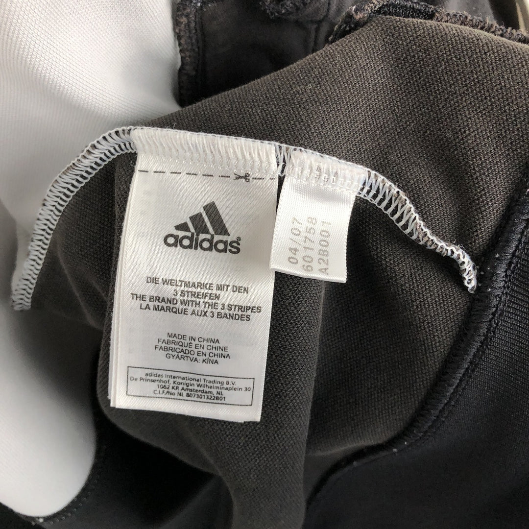 00'S adidas jersey track jacket, men's size L cotton white type Vintage Second Hand