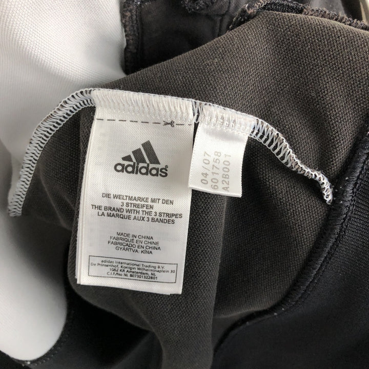 00'S adidas jersey track jacket, men's size L cotton white type Vintage Second Hand