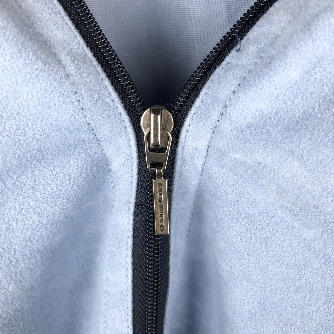 2000'S Umbro Velour Jersey Track Jacket, Men's Size Small polyester Blue type light blue Vintage Second Hand