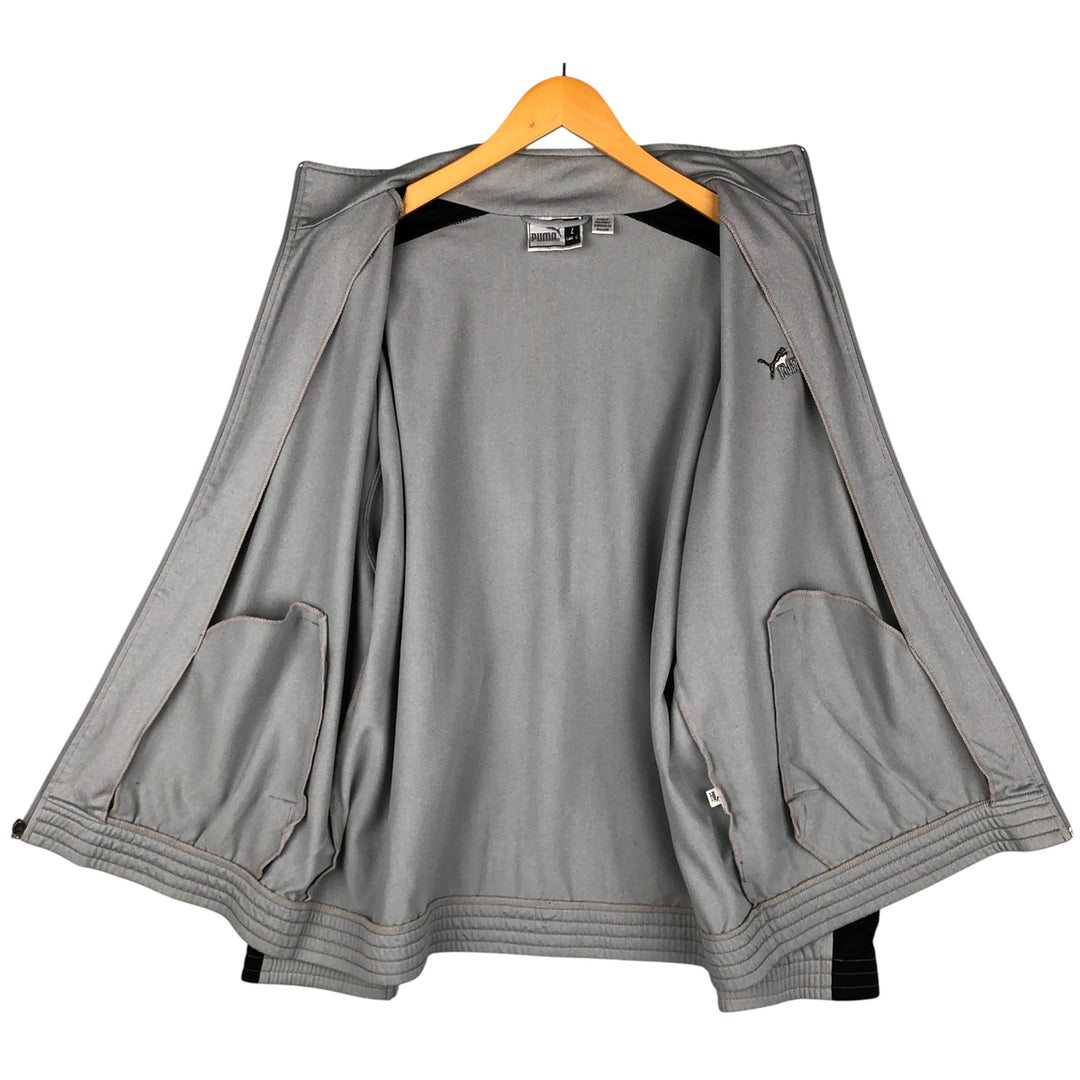 90s-00'S Vintage Puma Track Jacket, Men's Size L unclear gray type Vintage Second Hand