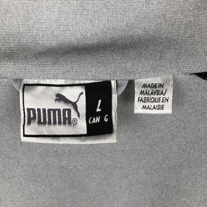 90s-00'S Vintage Puma Track Jacket, Men's Size L unclear gray type Vintage Second Hand