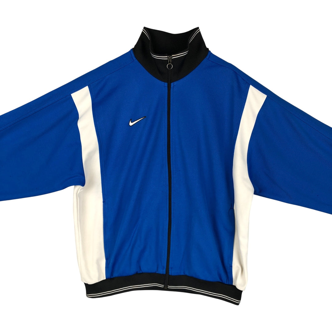 2000'S Nike Team Jersey Track Jacket, Men's Size Medium polyester blue type Vintage Second Hand