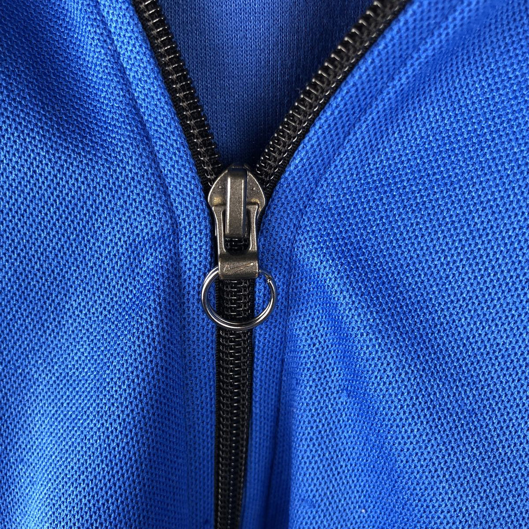 2000'S Nike Team Jersey Track Jacket, Men's Size Medium polyester blue type Vintage Second Hand