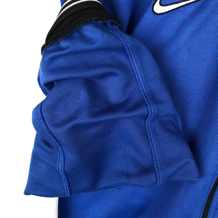 2000'S Nike Team Jersey Track Jacket, Men's Size Medium polyester blue type Vintage Second Hand
