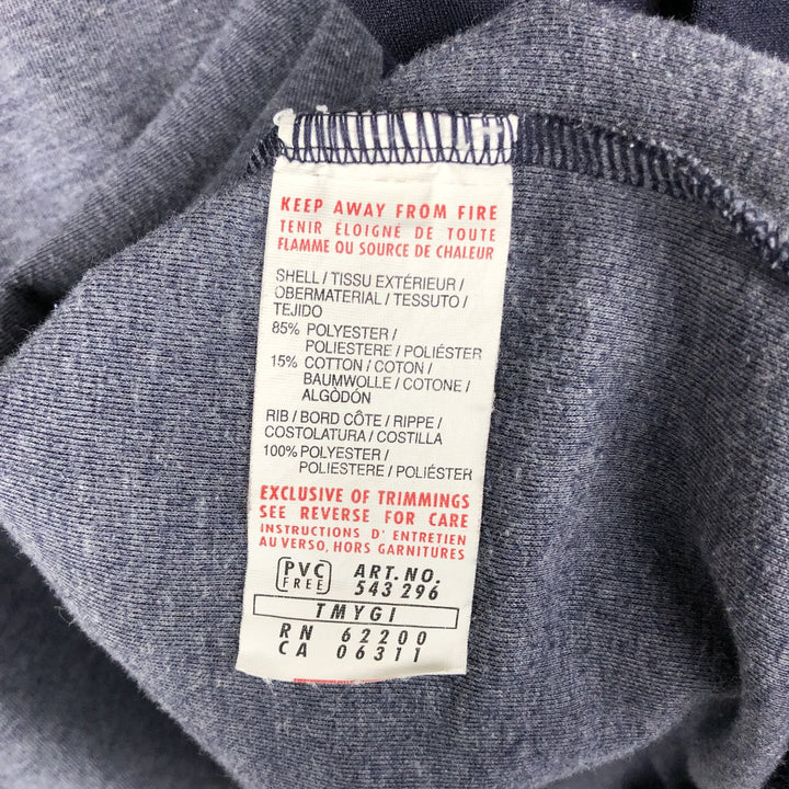 90s-00'S Puma Back Logo Jersey Track Jacket, Men's Size Medium, Vintage polyester navy blue type Vintage Second Hand