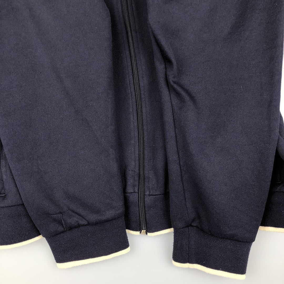 90s-00'S Puma Back Logo Jersey Track Jacket, Men's Size Medium, Vintage polyester navy blue type Vintage Second Hand