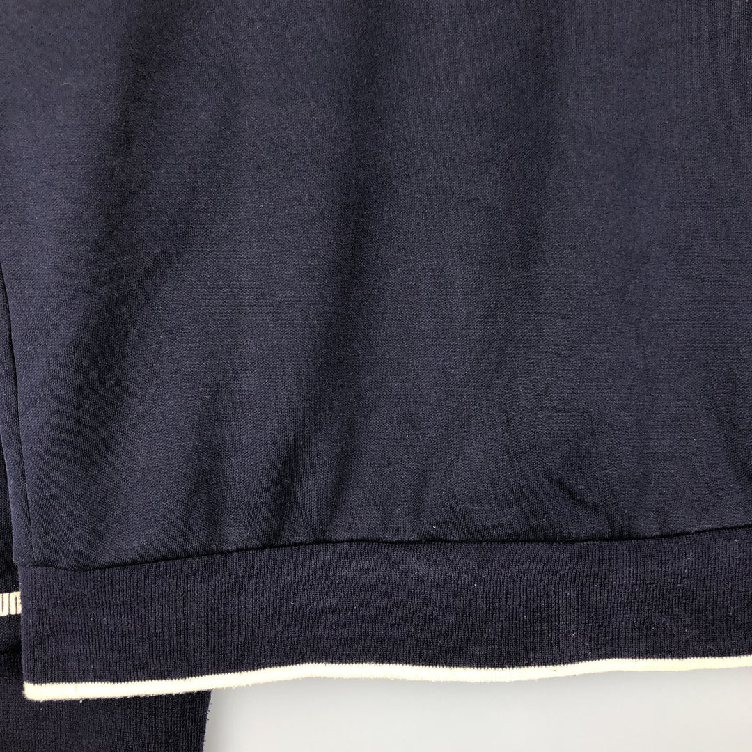 90s-00'S Puma Back Logo Jersey Track Jacket, Men's Size Medium, Vintage polyester navy blue type Vintage Second Hand