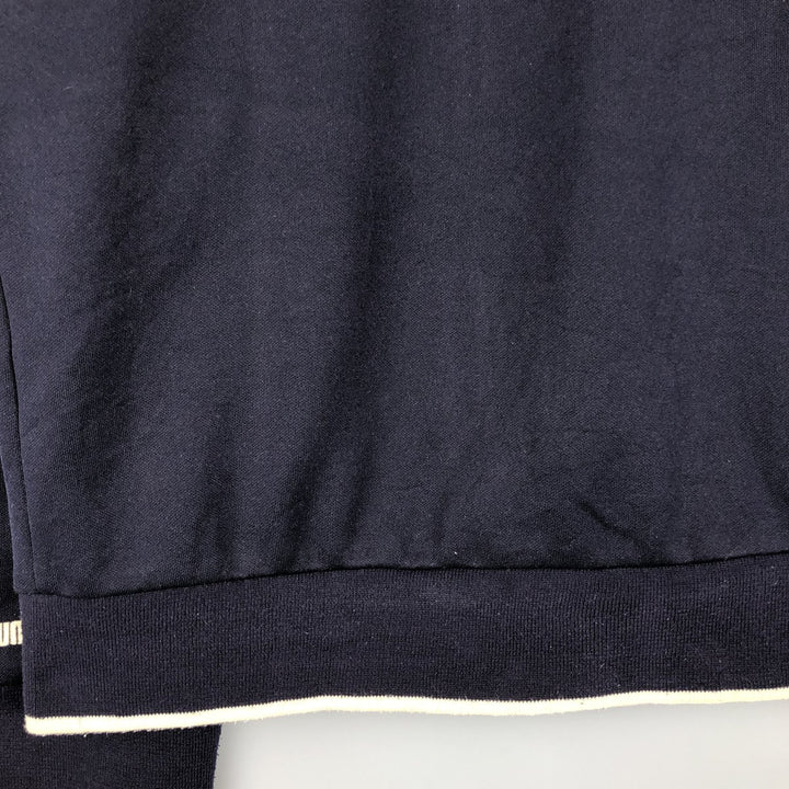 90s-00'S Puma Back Logo Jersey Track Jacket, Men's Size Medium, Vintage polyester navy blue type Vintage Second Hand