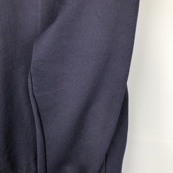 90s-00'S Puma Back Logo Jersey Track Jacket, Men's Size Medium, Vintage polyester navy blue type Vintage Second Hand