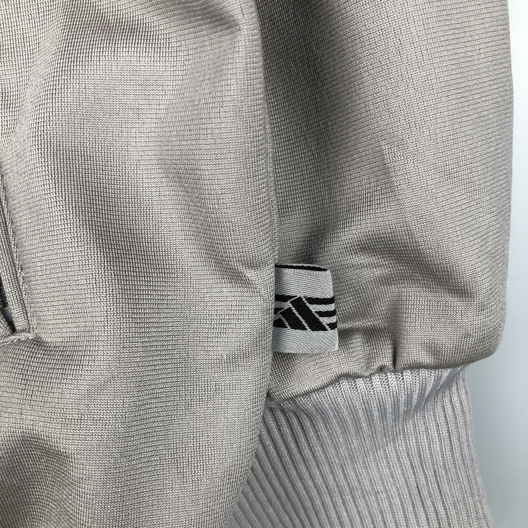 00'S adidas jersey track jacket, men's XL size polyester gray type Vintage Second Hand