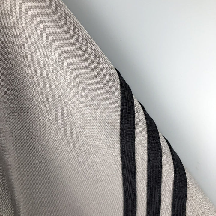 00'S adidas jersey track jacket, men's XL size polyester gray type Vintage Second Hand