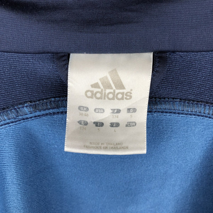 00'S adidas back logo jersey track jacket men's size M polyester blue type Vintage Second Hand