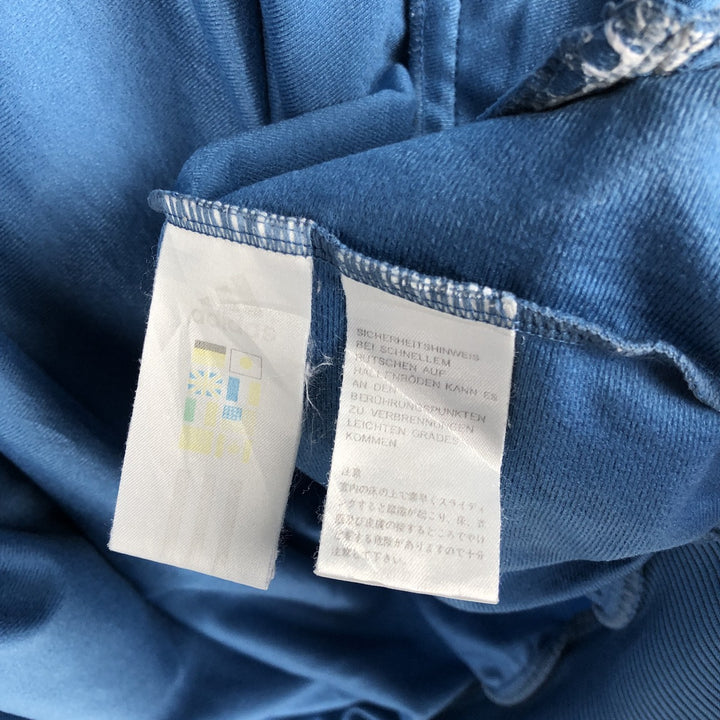 00'S adidas back logo jersey track jacket men's size M polyester blue type Vintage Second Hand