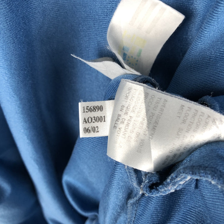 00'S adidas back logo jersey track jacket men's size M polyester blue type Vintage Second Hand