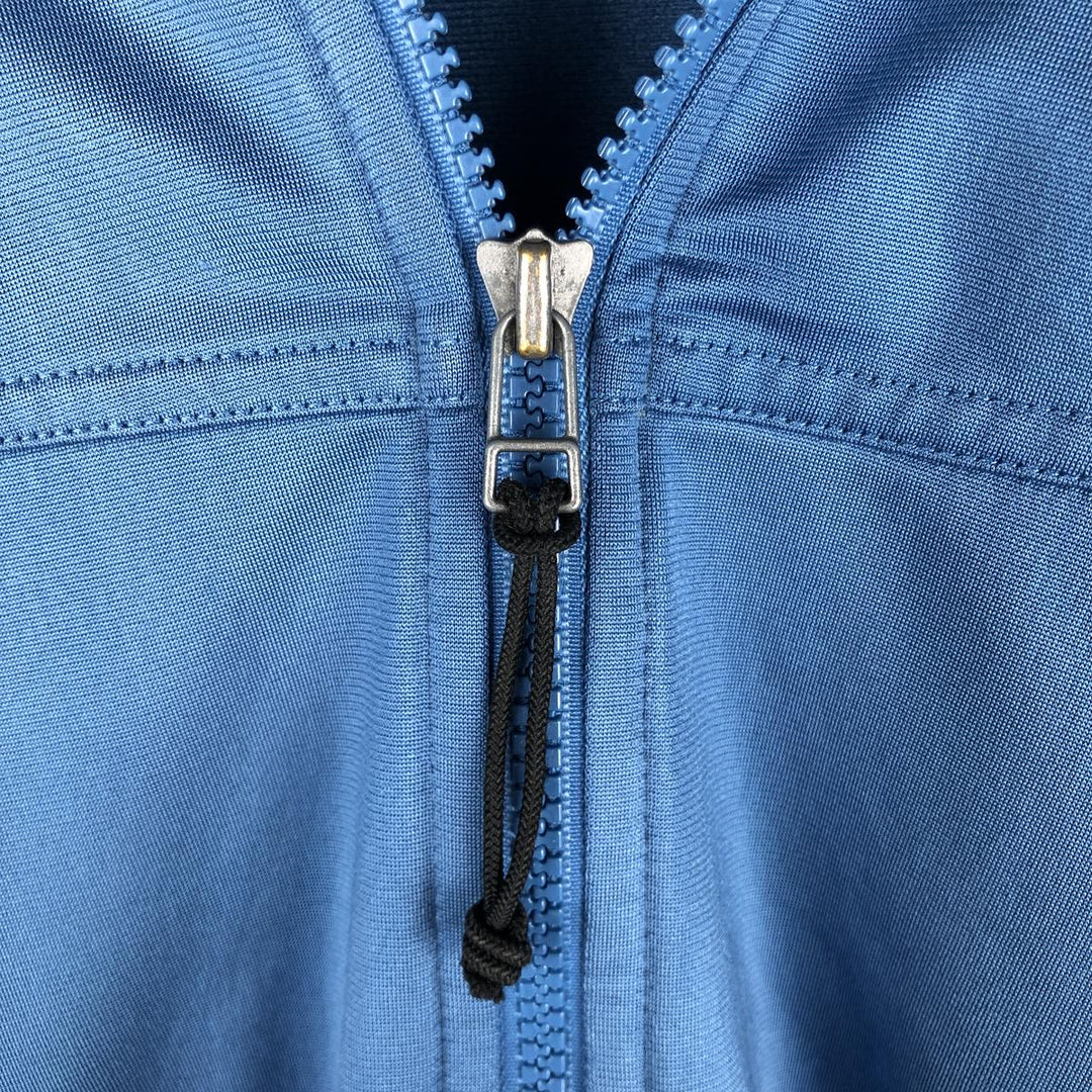 00'S adidas back logo jersey track jacket men's size M polyester blue type Vintage Second Hand