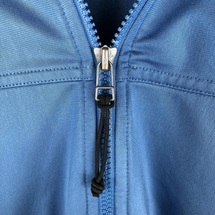 00'S adidas back logo jersey track jacket men's size M polyester blue type Vintage Second Hand
