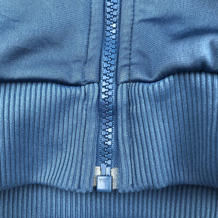 00'S adidas back logo jersey track jacket men's size M polyester blue type Vintage Second Hand