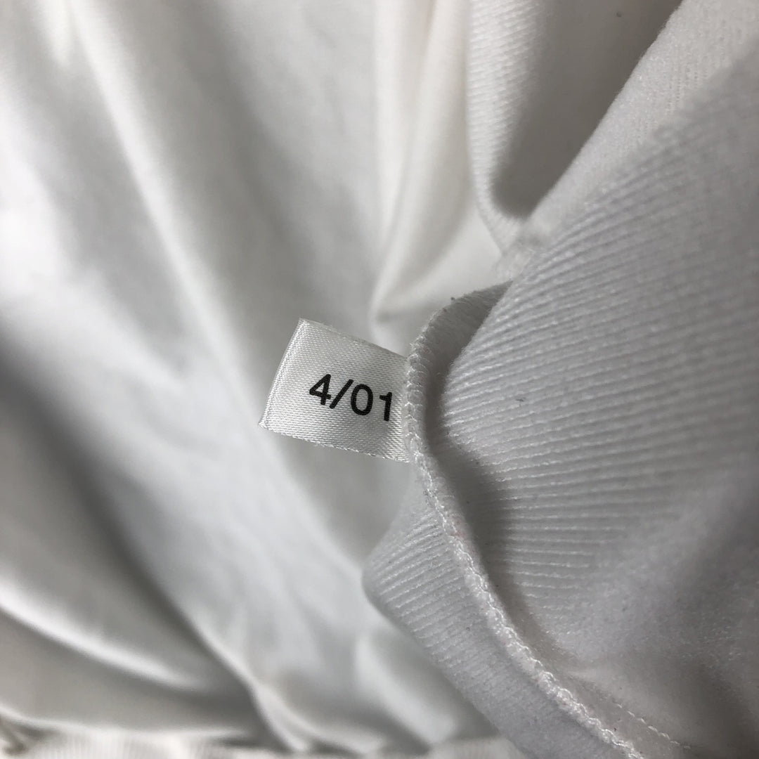 00'S adidas back logo jersey track jacket men's size M polyester white type Vintage Second Hand