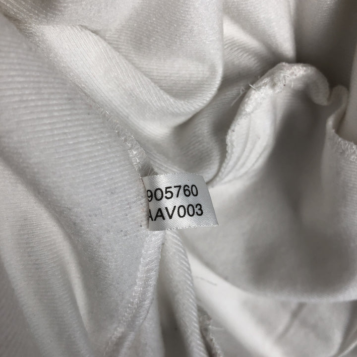 00'S adidas back logo jersey track jacket men's size M polyester white type Vintage Second Hand