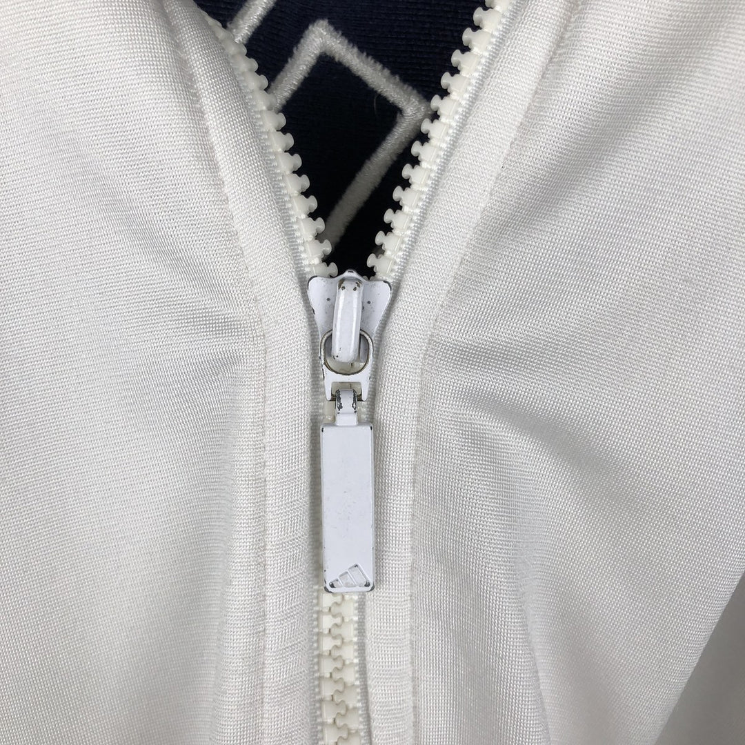 00'S adidas back logo jersey track jacket men's size M polyester white type Vintage Second Hand