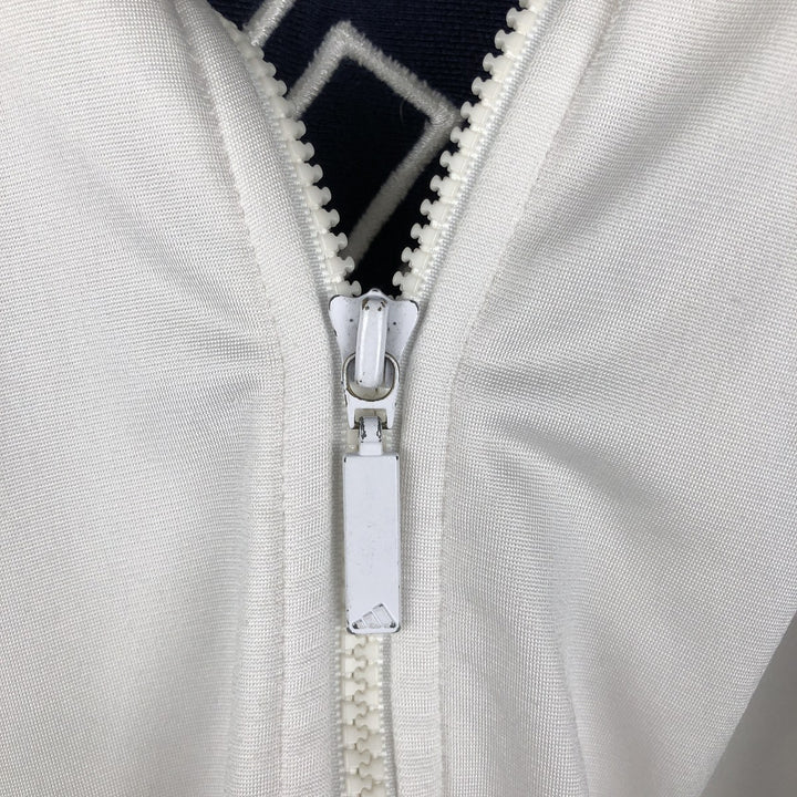 00'S adidas back logo jersey track jacket men's size M polyester white type Vintage Second Hand