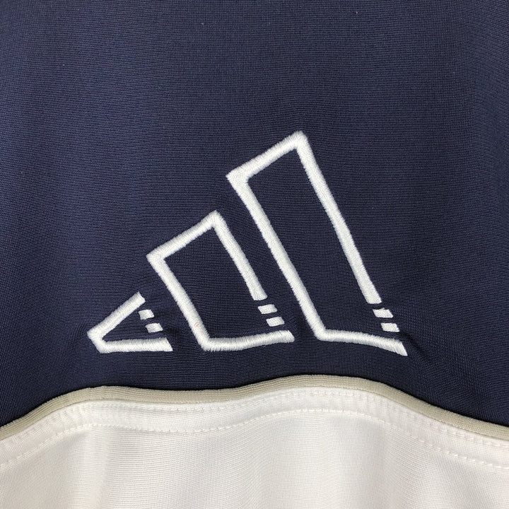 00'S adidas back logo jersey track jacket men's size M polyester white type Vintage Second Hand