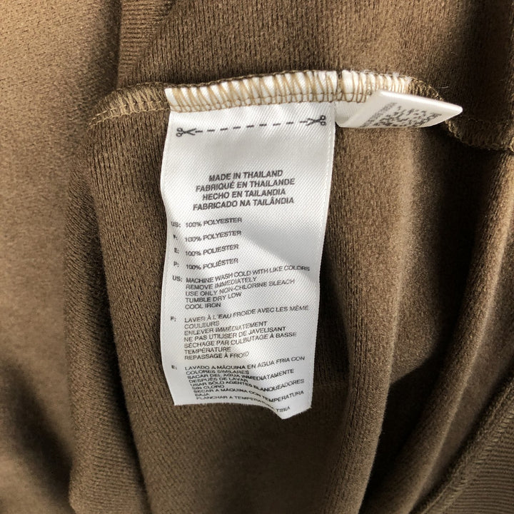 00'S adidas jersey track jacket, men's size L polyester brown type Vintage Second Hand