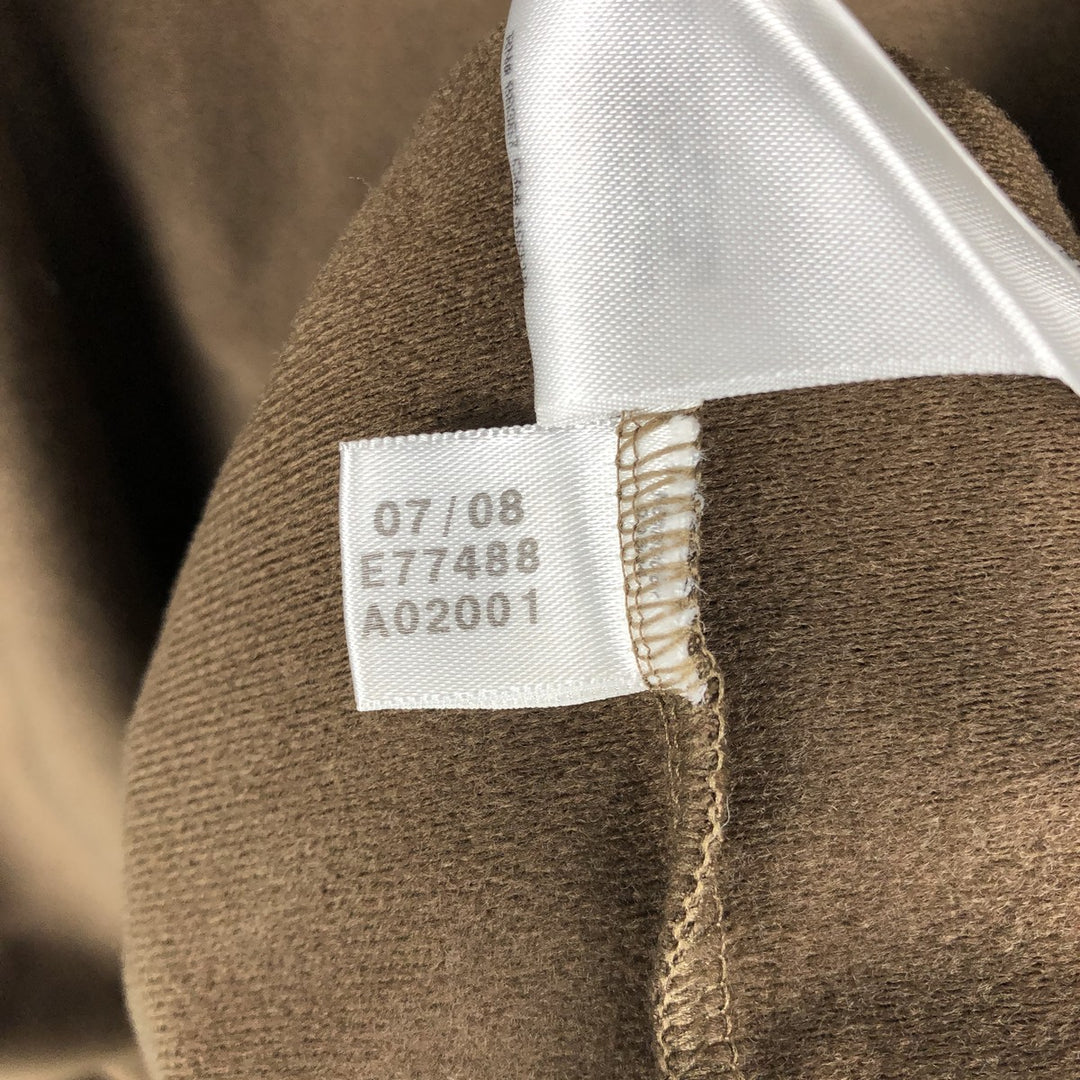 00'S adidas jersey track jacket, men's size L polyester brown type Vintage Second Hand