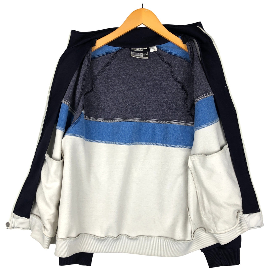 90s-00'S Vintage Puma Track Jacket, Men's Size Small unclear navy blue type Vintage Second Hand