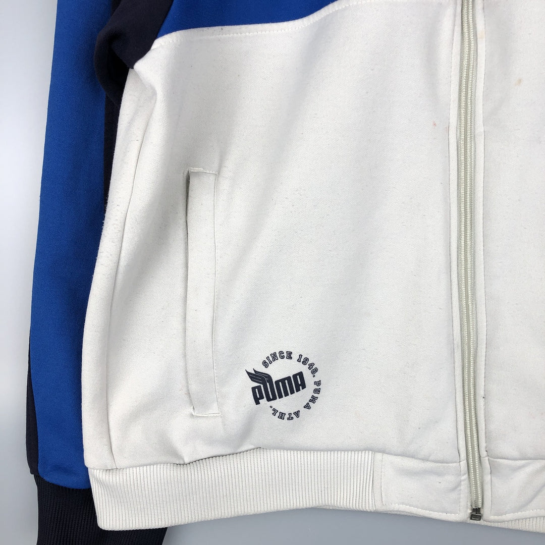 90s-00'S Vintage Puma Track Jacket, Men's Size Small unclear navy blue type Vintage Second Hand