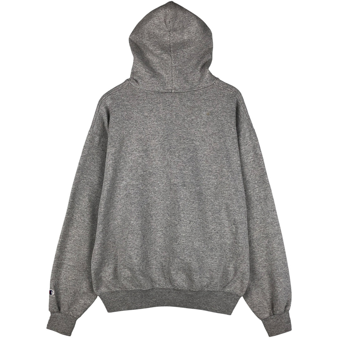 Champion Sweat Full Zip Hoodie Men's L size cotton gray type Vintage Second Hand