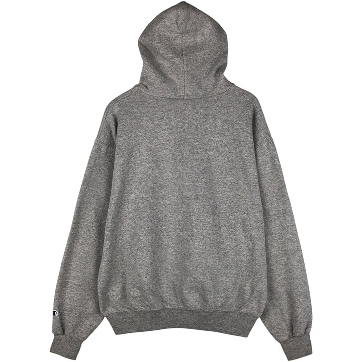 Champion Sweat Full Zip Hoodie Men's L size cotton gray type Vintage Second Hand